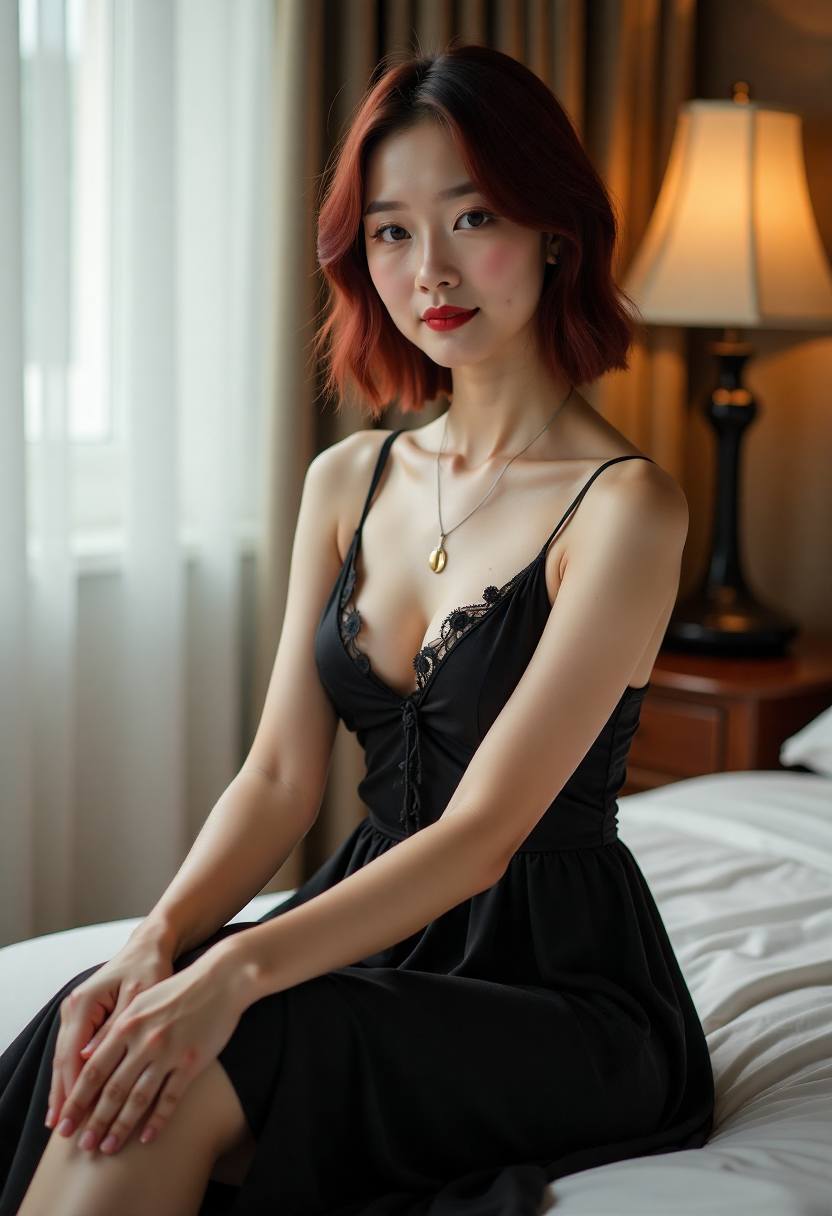 江城早春河面与老宅屋檐